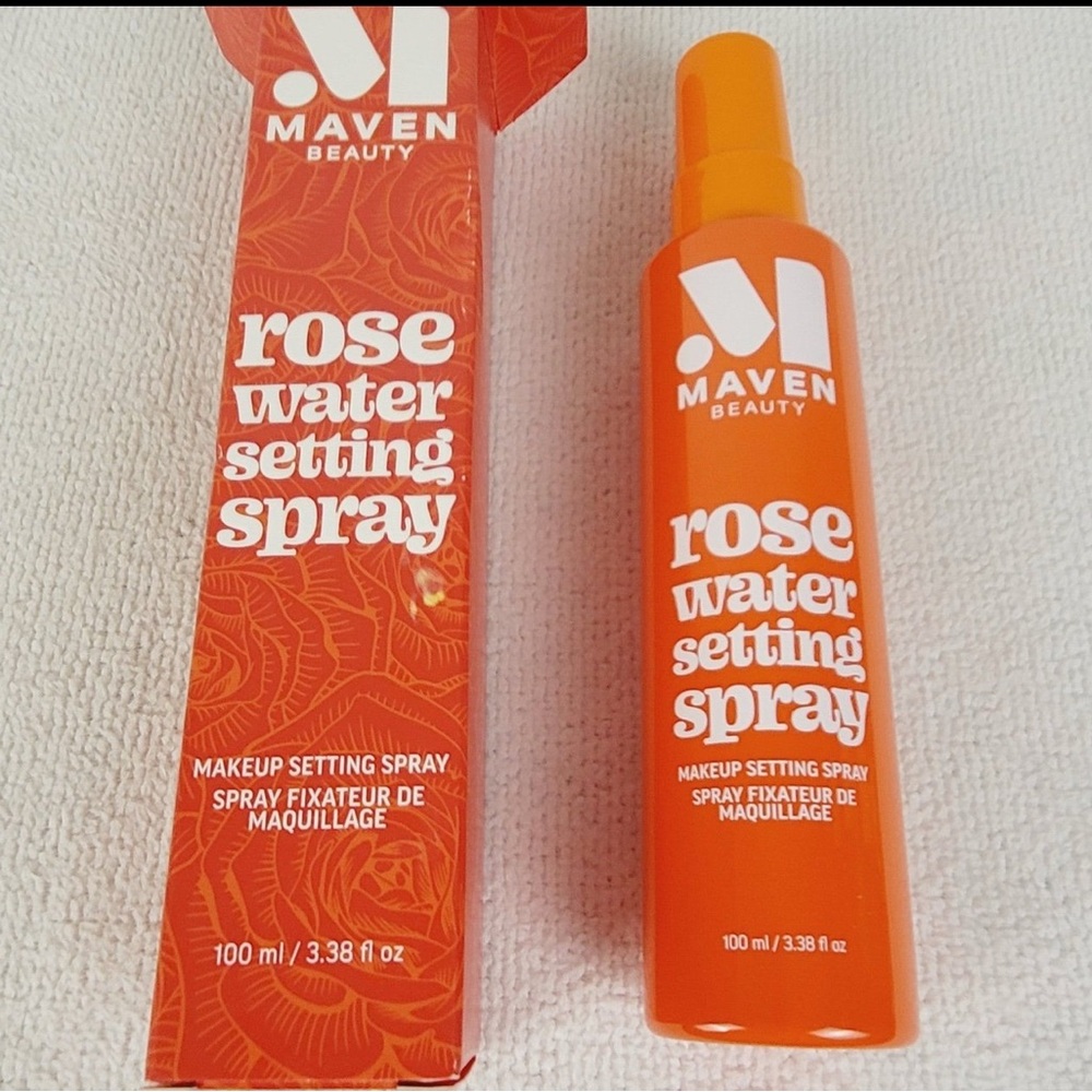 New Maven Beauty Rose Water Setting Spray
 New